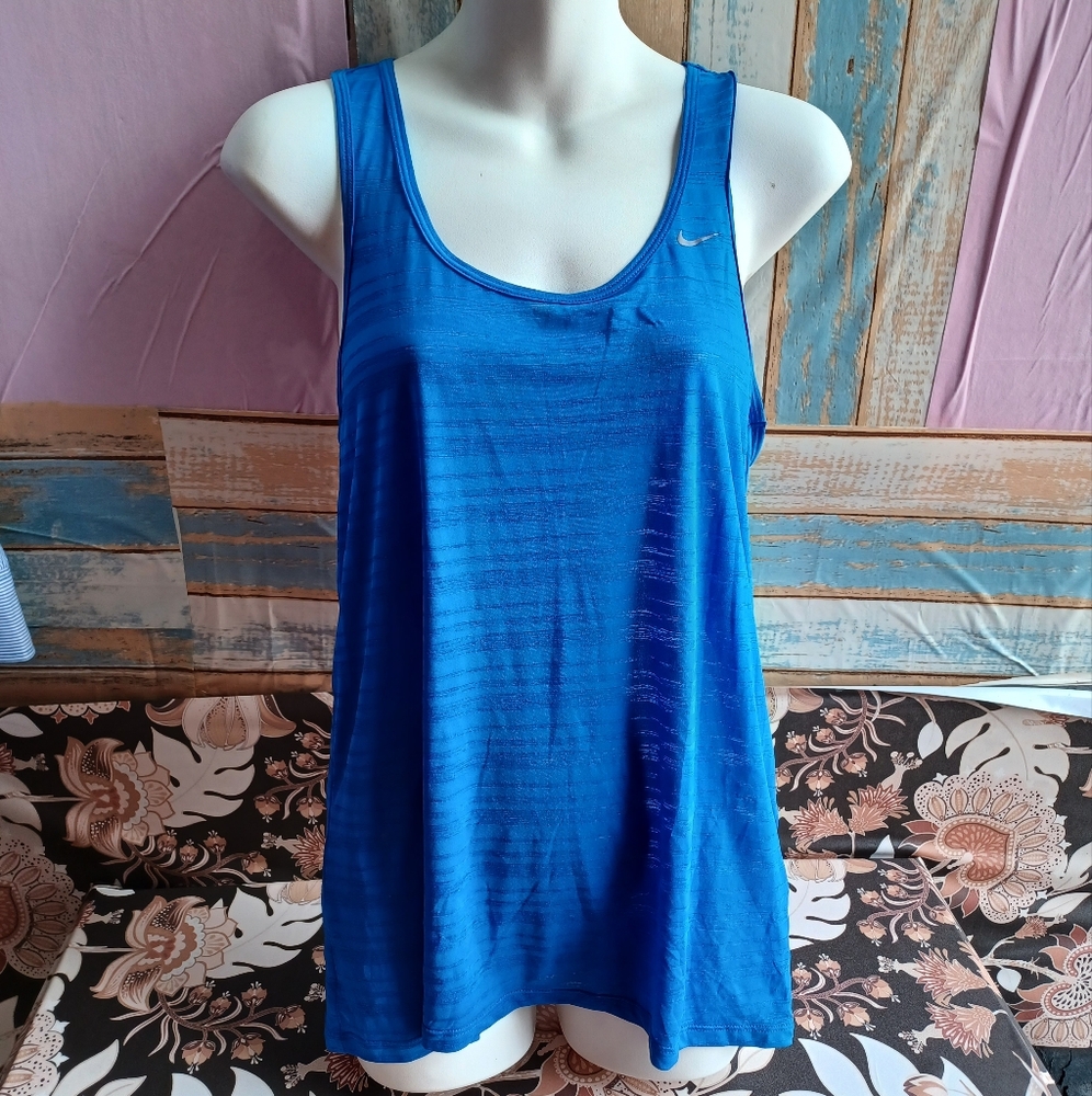 Nike Women's Blue Tank Top